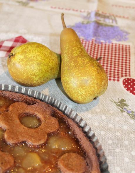 Crostata Cioccolato e Pere