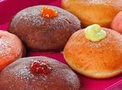 Bomboloni fritti alle creme, gioia occhi oltre stomaco..