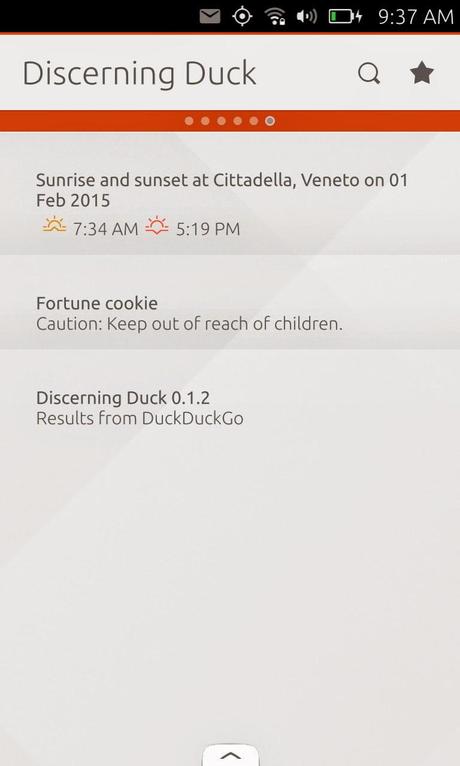 Ubuntu Phone, come funzionano gli scope.