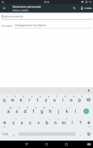 Dizionario Android