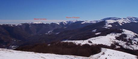 Sul Giarolo (AL) con la neve