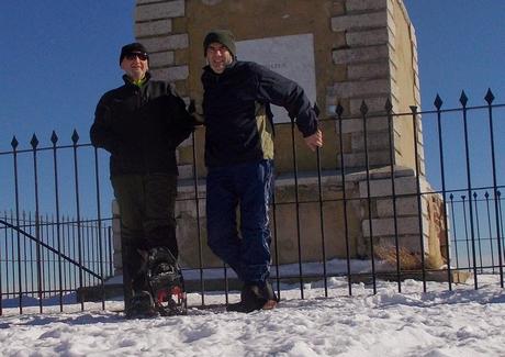 Sul Giarolo (AL) con la neve