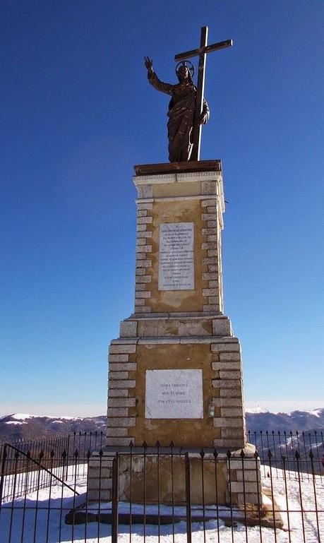 Sul Giarolo (AL) con la neve