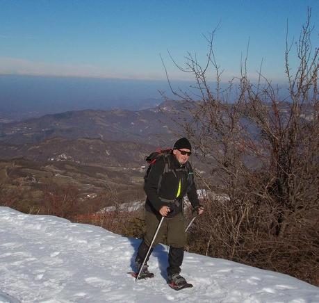 Sul Giarolo (AL) con la neve