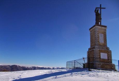 Sul Giarolo (AL) con la neve