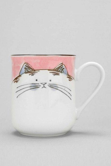 the cutest cat mug ever.. or not?