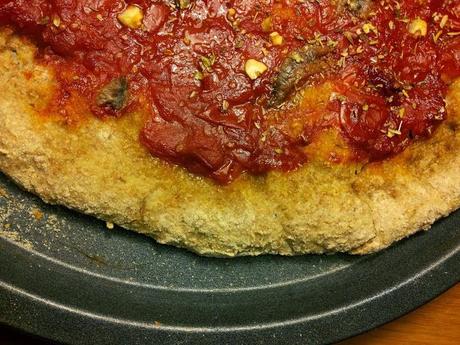 Pizza tutta integrale con impasto velocissimo