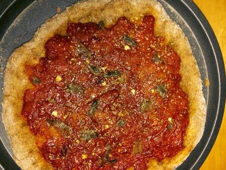 Pizza tutta integrale con impasto velocissimo