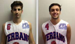 Andrea Gardini e Niccolò Palazzi, autori di una buona gara contro il Basket Rovello (pallacanestroverbanoluino.it)