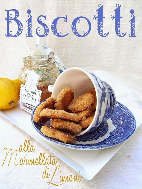 Biscotti alla marmellata di limoni