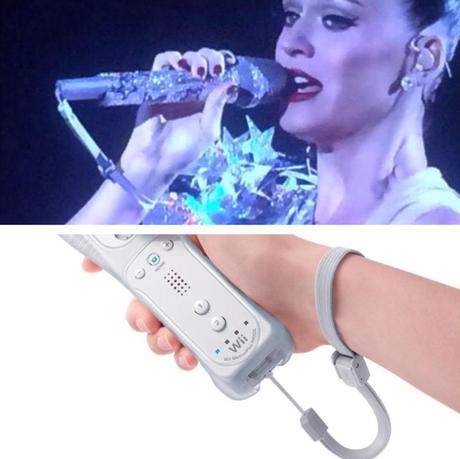 Katy Perry esprime la sua passione per il Wiimote durante il Super Bowl - Notizia