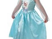 costume Carnevale della principessa Elsa Frozen