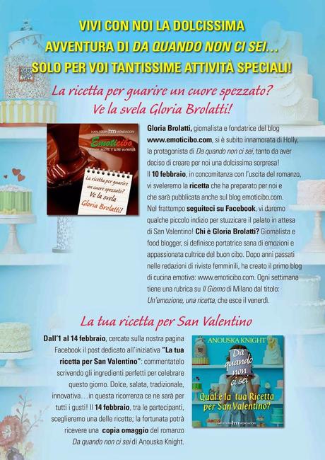 Il romanzo perfetto per un dolcissimo San Valentino - Da quando non ci sei di Anouska Knight