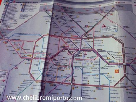 Berlino mappa metropolitana