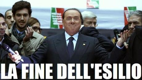 Silvio Berlusconi: l'otto marzo, mi rialzo!