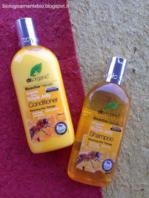 DR. ORGANIC: ROYAL JELLY (SHAMPOO E BALSAMO)