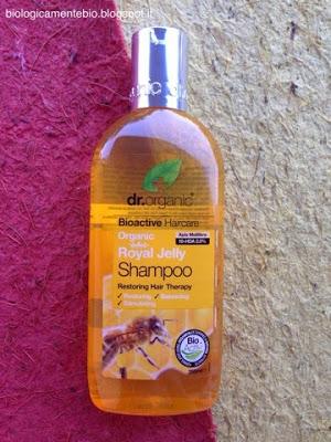 DR. ORGANIC: ROYAL JELLY (SHAMPOO E BALSAMO)