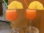 Centrifugato ananas finocchi sedano carote