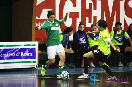 Chicca Madonna, PMB Futsal nella partita contro l'Olimpus calcio a 5 femminile