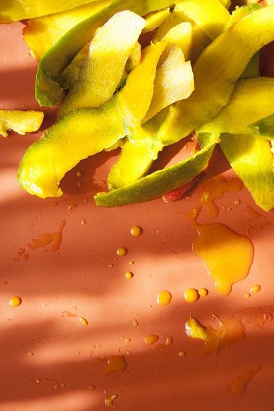 Crostatine alle mandorle con crema di mango