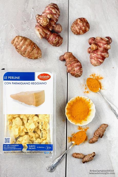 Crema di topinambur alla curcuma