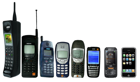 l'evoluzione dei cellulari