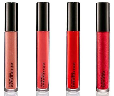 Cremesheen Glass e Dazzleglass Mac Red Red Red