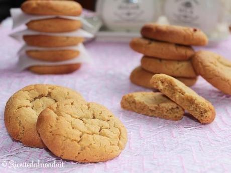 Cookies al burro di arachidi