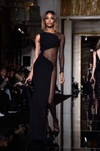 Atelier Versace trasparenza mamme a spillo