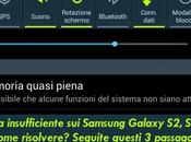 [Soluzione] Spazio archiviazione disponibile insufficiente Galaxy