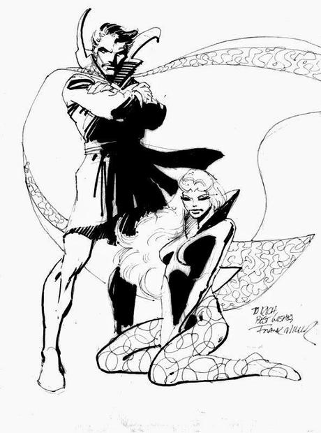 LE PIÙ GRANDI STORIE, MAI (!) PUBBLICATE: DOCTOR STRANGE DI ROGER STERN E FRANK MILLER