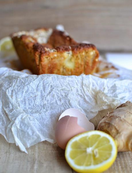 An apple,almonds and oat cake - torta di mele,mandorle e avena