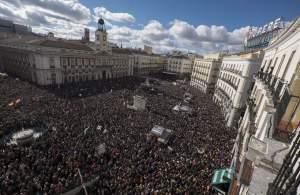 Manifestazione Podemos a Madrid