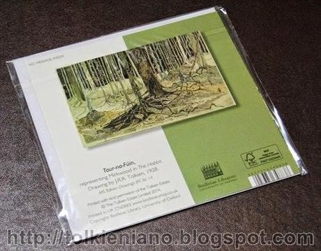 Set di cartoline de Lo Hobbit di J.R.R. Tolkien prodotte dalla Bodleian Library e la Tolkien Estate, 2014