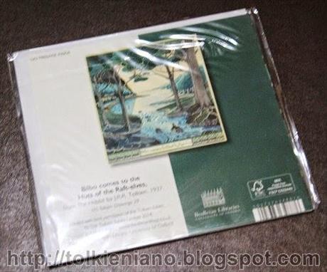 Set di cartoline de Lo Hobbit di J.R.R. Tolkien prodotte dalla Bodleian Library e la Tolkien Estate, 2014