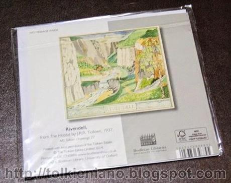 Set di cartoline de Lo Hobbit di J.R.R. Tolkien prodotte dalla Bodleian Library e la Tolkien Estate, 2014