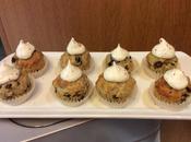 Mini muffin olive rosmarino crema allo yogurt paprika