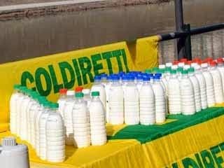 MILANO. Coldiretti: “Il prezzo Conad per il latte risponde alla nostra mobilitazione