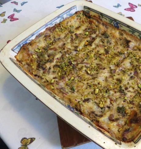 lasagne al radicchio trevigiano