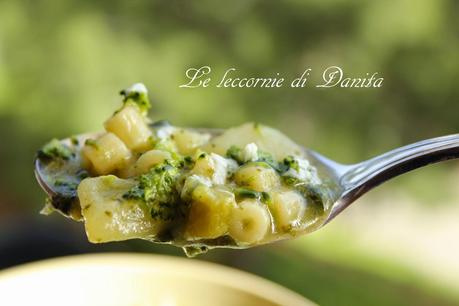 Zuppa di sparacelli (broccoletti) e patate