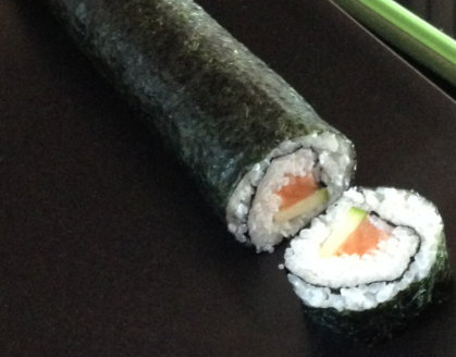 Bimby, Sushi Futomaki ed Uramaki con Verdure e Pesce