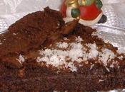 Foundant chocolat noir avec noix coco