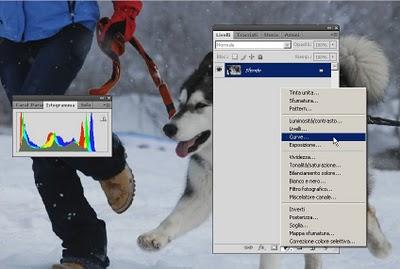 Regolare l'esposizione e il bilanciamento del bianco in un colpo solo - il comando Curve di Photoshop