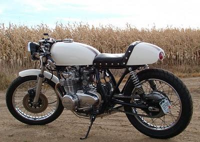 Honda CB550 Ruby by Cafemotoworks