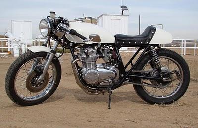 Honda CB550 Ruby by Cafemotoworks