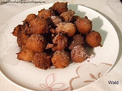 Frittelle di castagne e mele