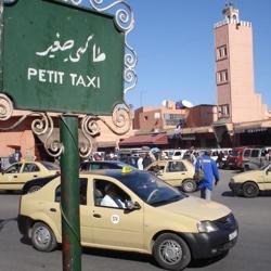 Enfin!..Hallo Taxi Koutoubia…