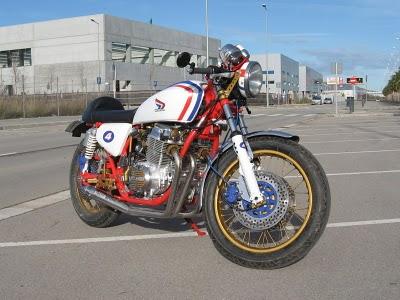 Honda CB Four Cafe Racer by Gasmask