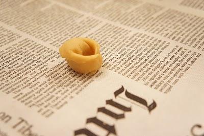 Dopo la scuola i miei compiti a casa: Tortellini in brodo in crosta