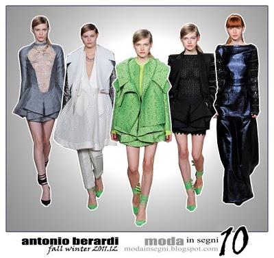 Le pagelle: ANTONIO BERARDI FALL WINTER 2011 2012
